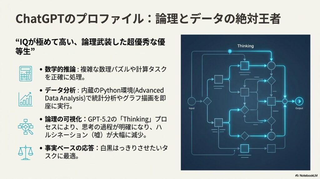 ChatGPTの思考プロセス
