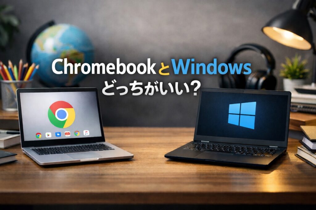 ChromebookとWindowsどっちがいい？