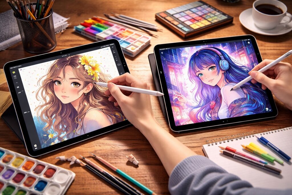 イラストはどっちが描きやすいか解説