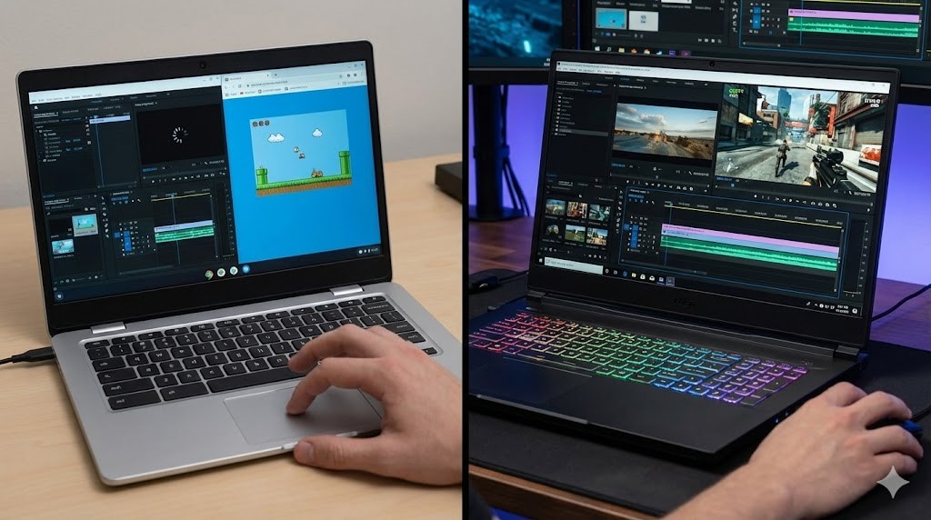 動画編集やゲーム性能におけるハードの差