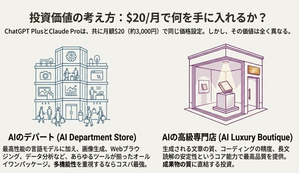 投資価値の比較