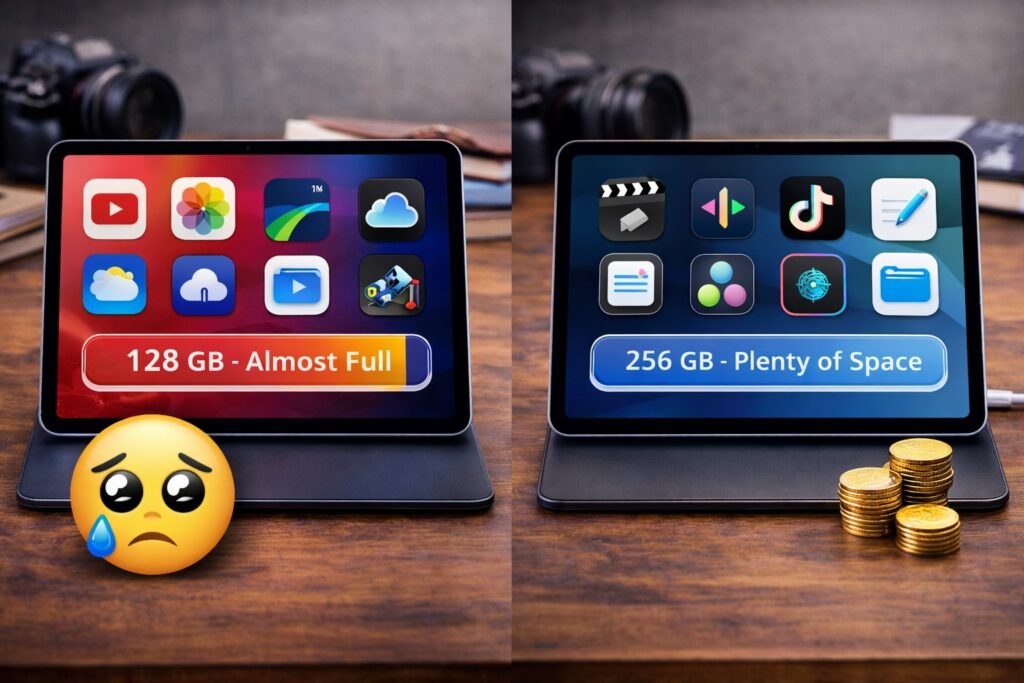 買ってから後悔しないストレージ容量の選び方