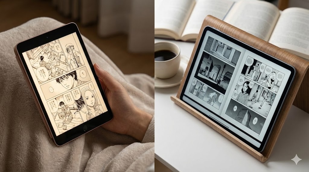 電子書籍やマンガの読書体験の質的差異