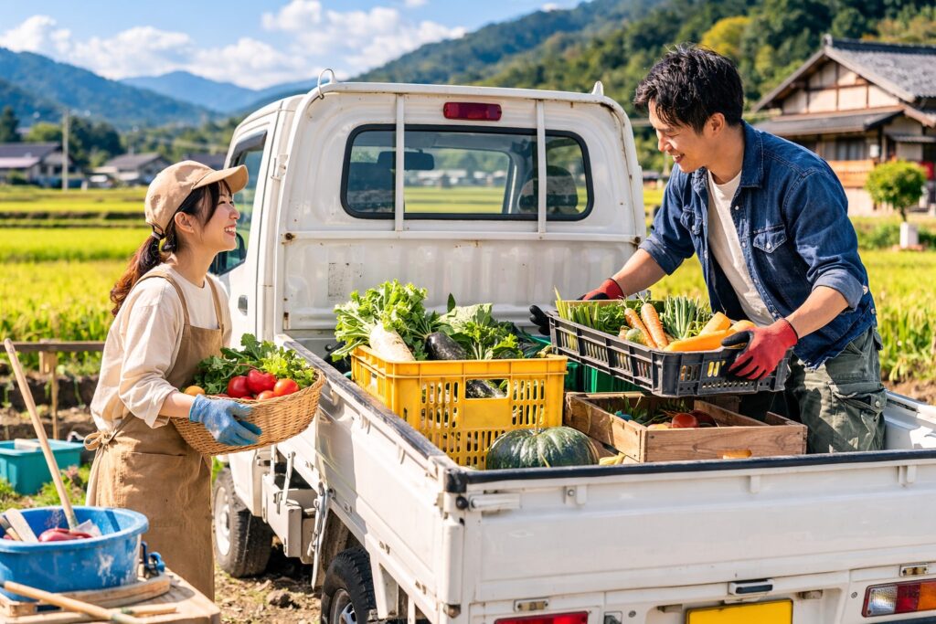 地方移住と軽トラの関係