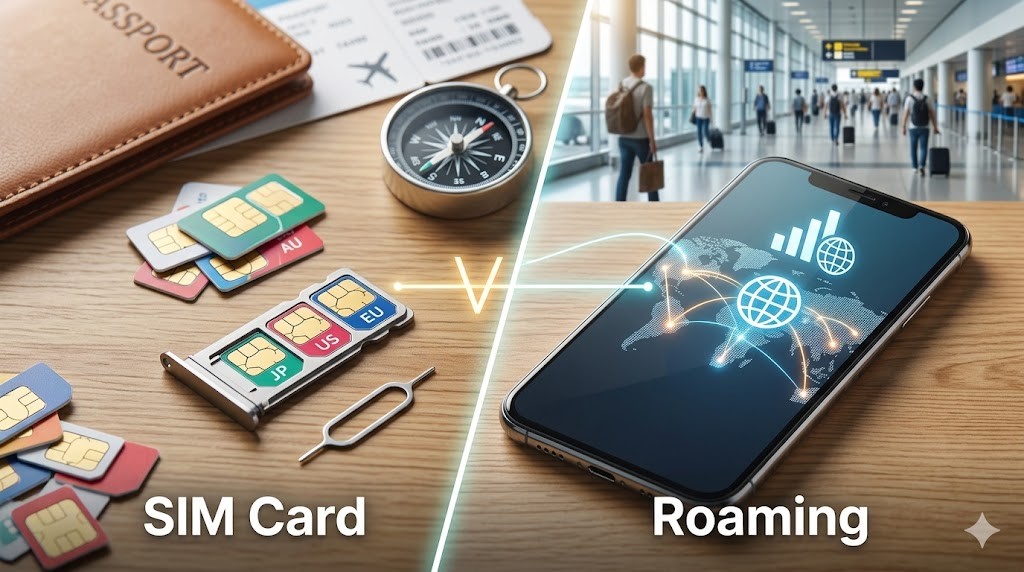 SIMカードやローミング比較