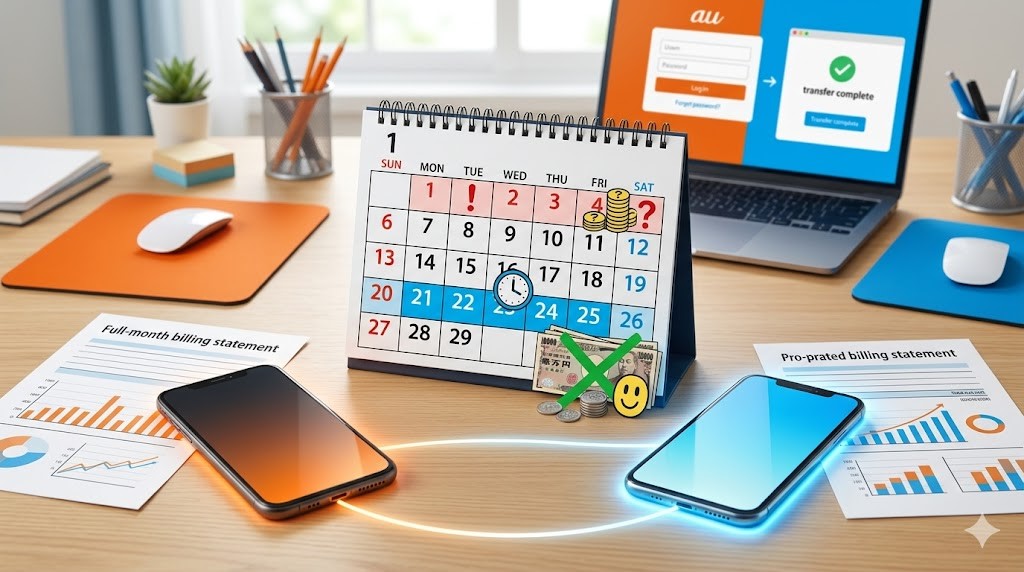 乗り換え手続きのタイミングと手数料無料の注意点