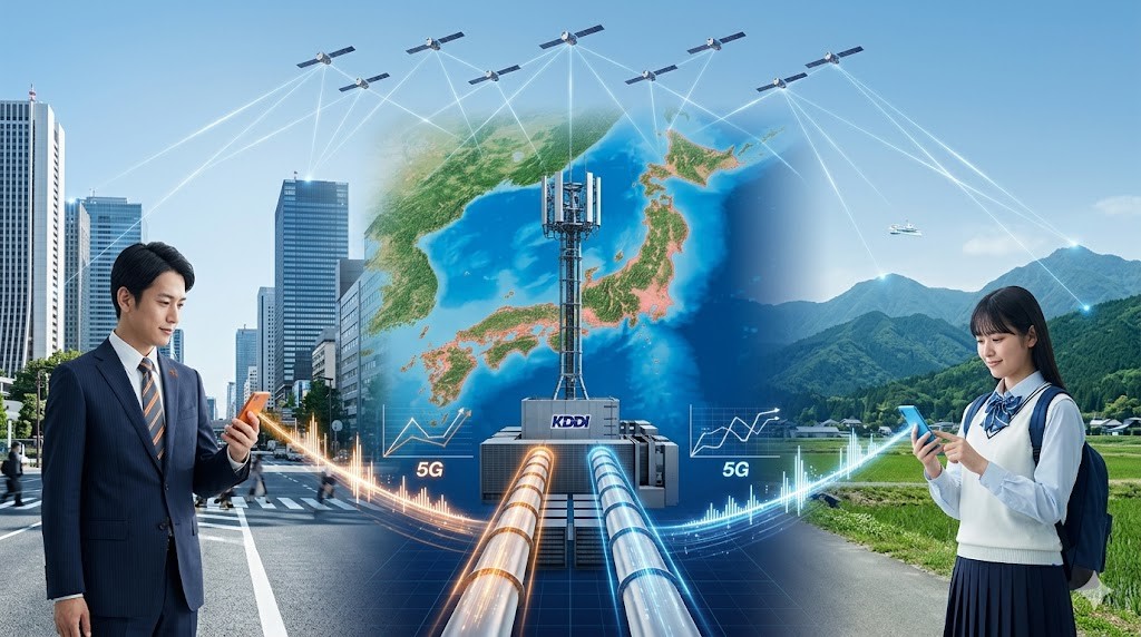 通信速度や通信品質の安定性とエリアの共通性